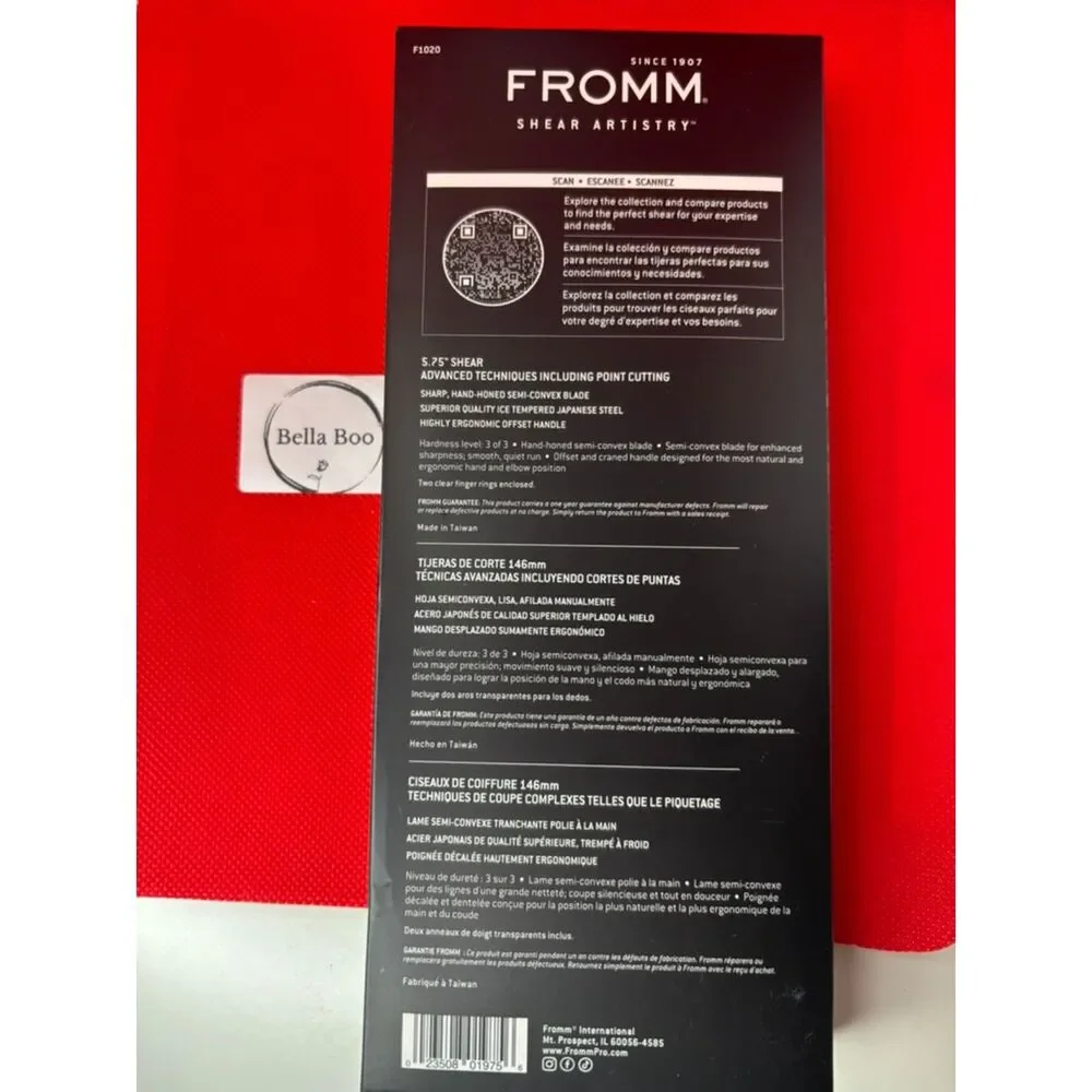 Fromm Transform 5.25" Hair Cutting Shear - Picture 3 of 4